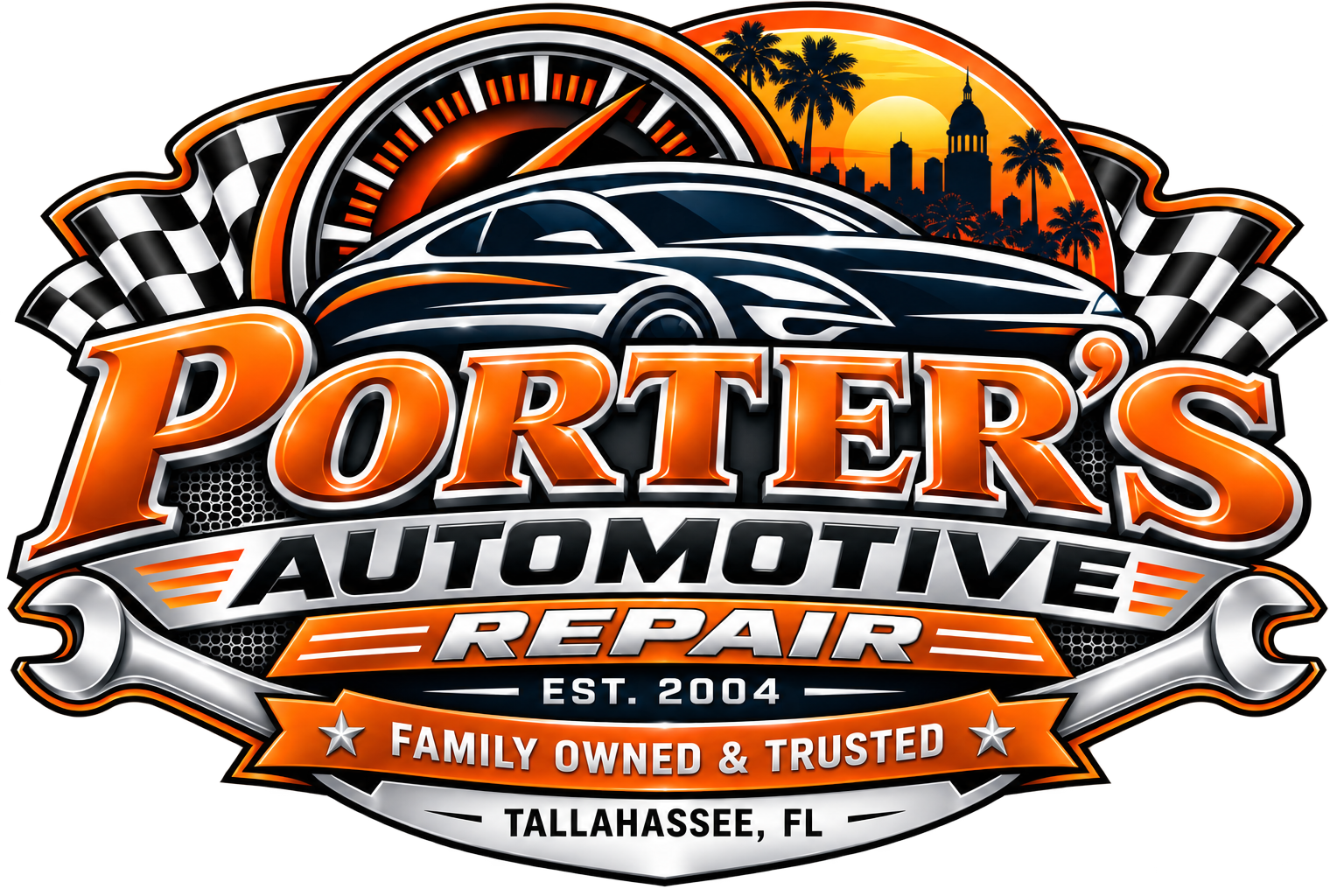 Porter's Automotive logo